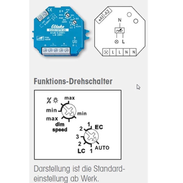Eltako Universal-Dimmer für 230V LED Leuchtmittel | Royal LED Shop Austria